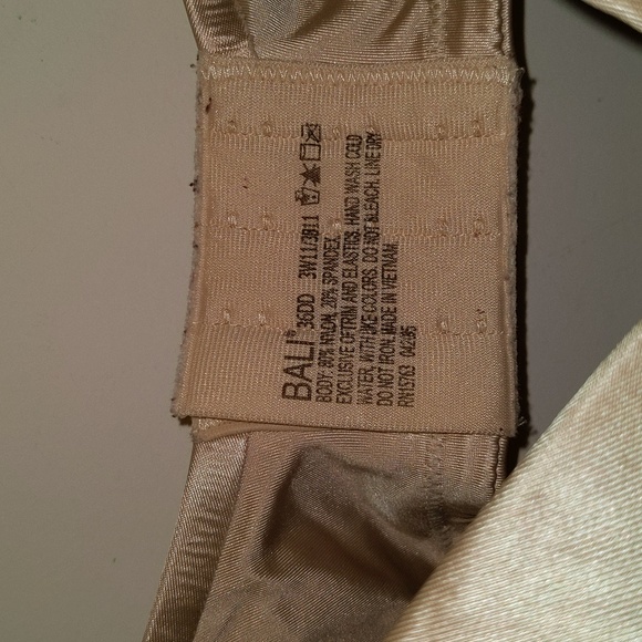 Bali Women's Size 36DD Adjustable Strap Underwire Bra 3W11-3811 - Picture 2 of 8